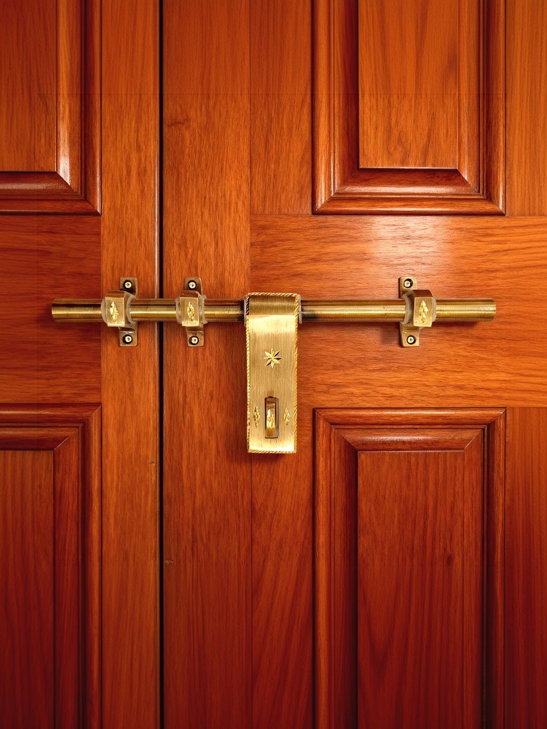 Buy Plantex Grey & Black Premium Handle Door Lock - Door Lock for