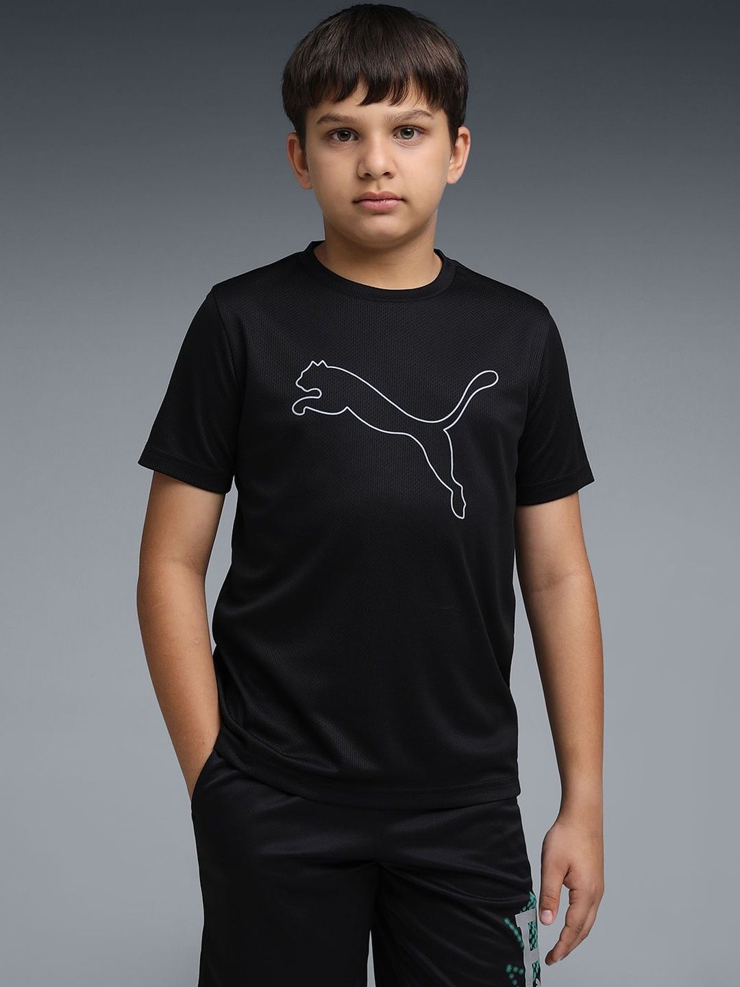 Puma Puma ESSENTIAL Ultrabreathe Boys' Slim Fit Training Tee