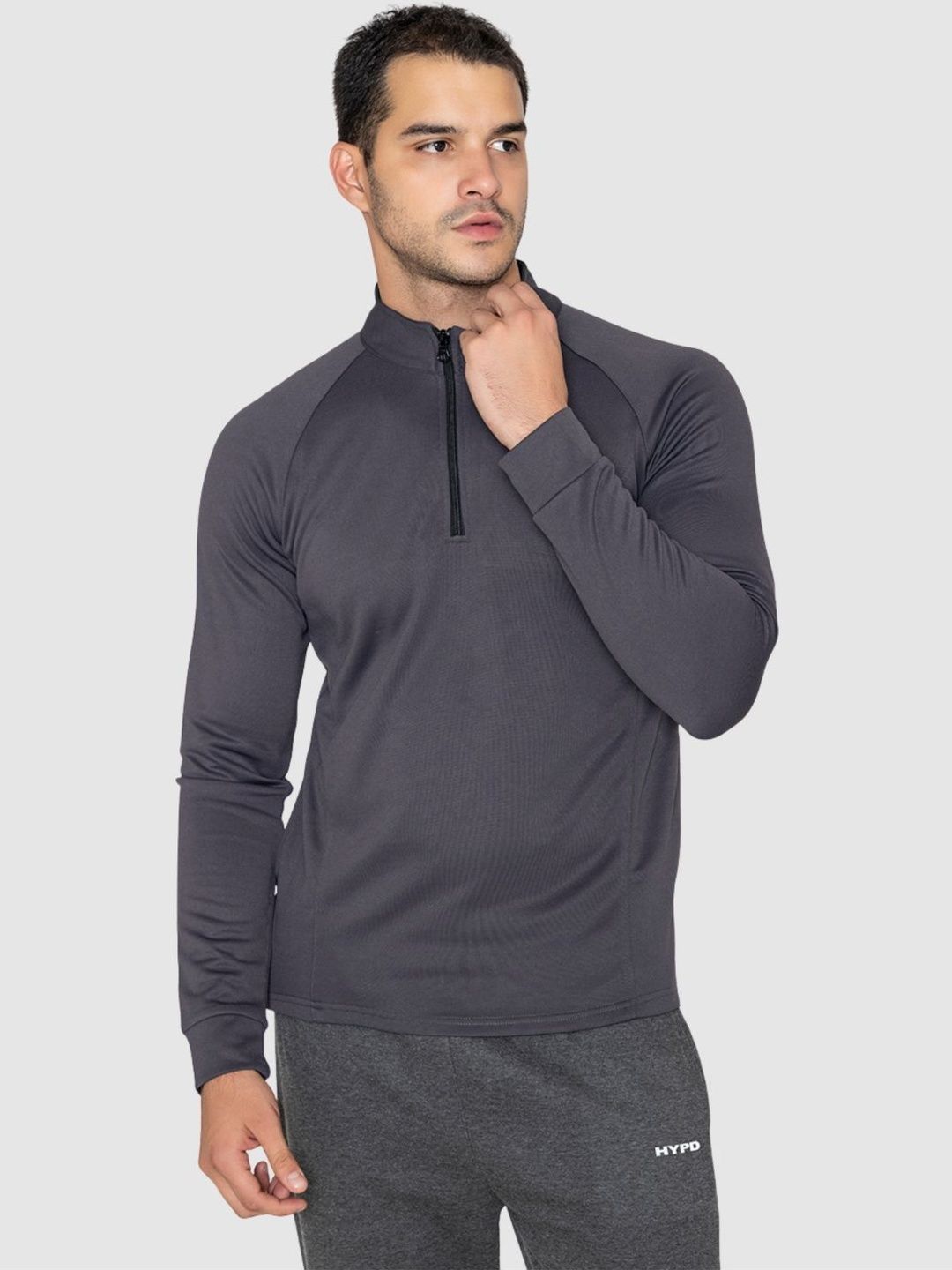 HYPD Men Brand Logo Training or Gym Sporty Jacket