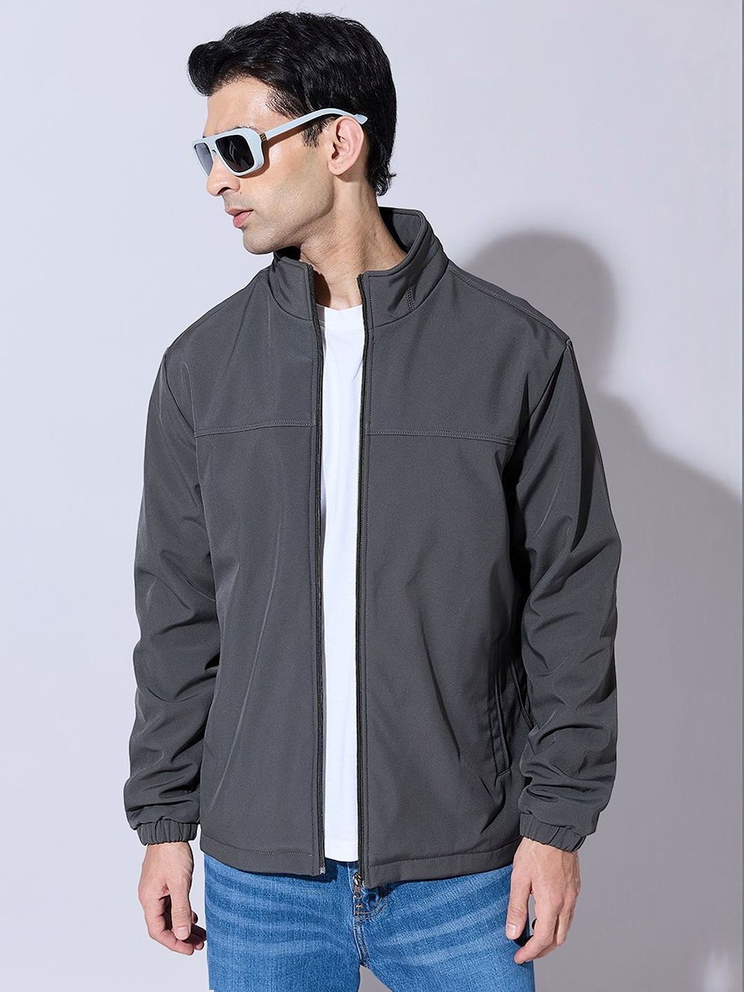 SHOWOFFFF Outdoor Open Front Cotton Jacket