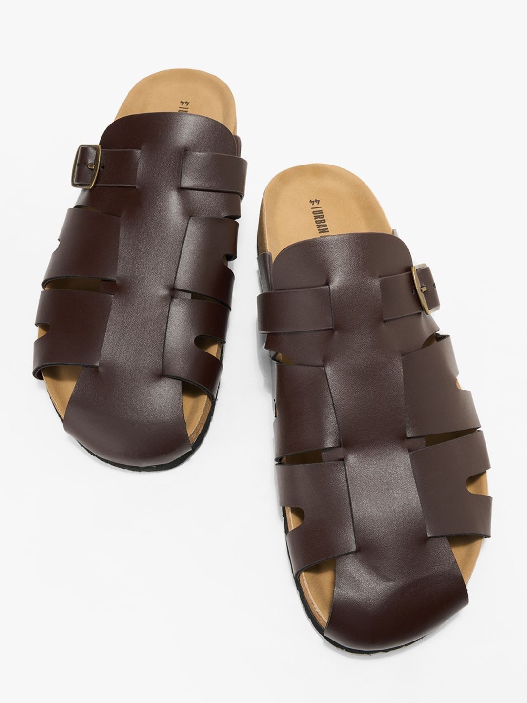 Urban Ranger by pantaloons Men PU Fisherman Sandals