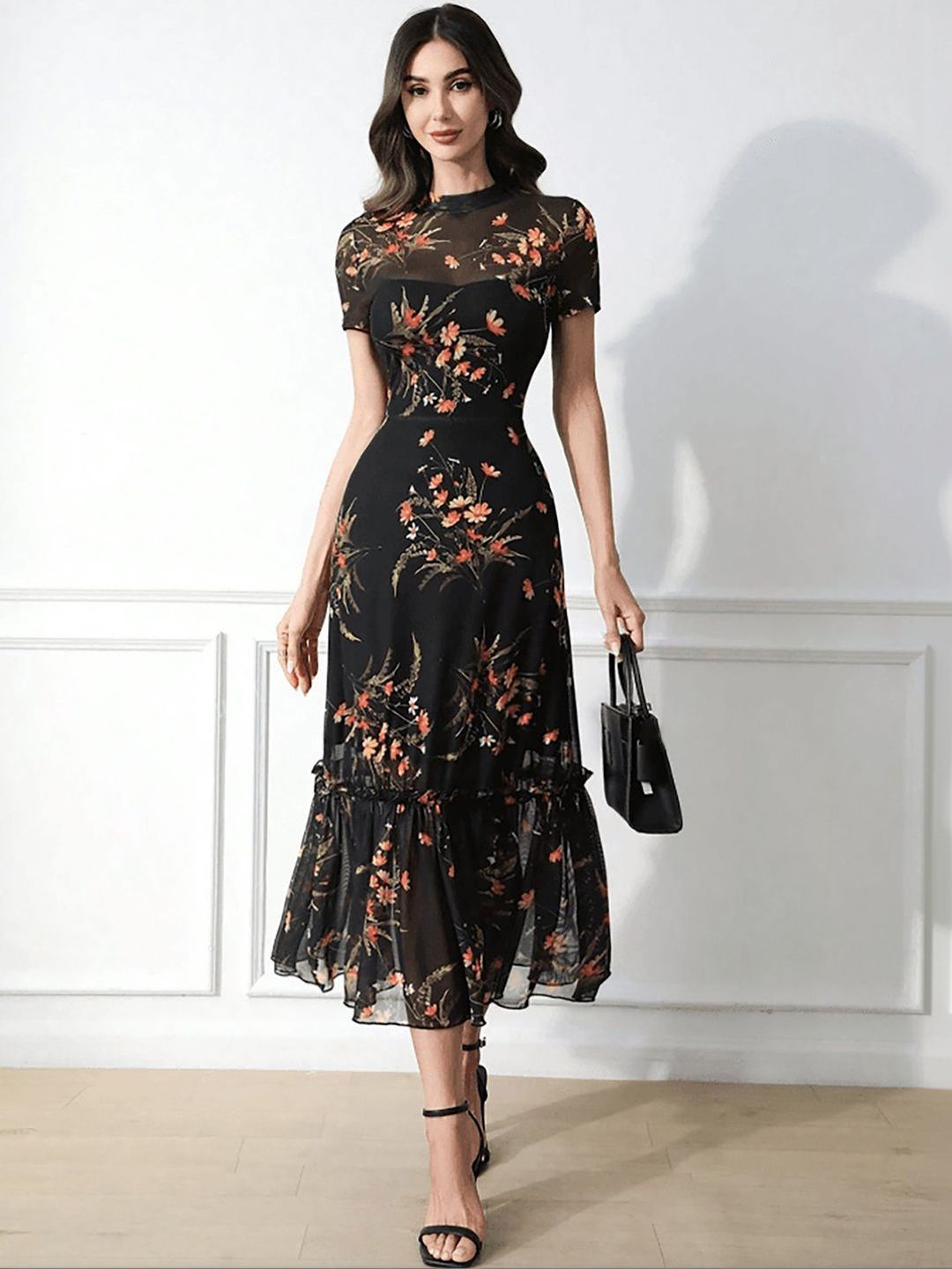 Women Party In Black Dresses - Buy Women Party In Black Dresses online in  India