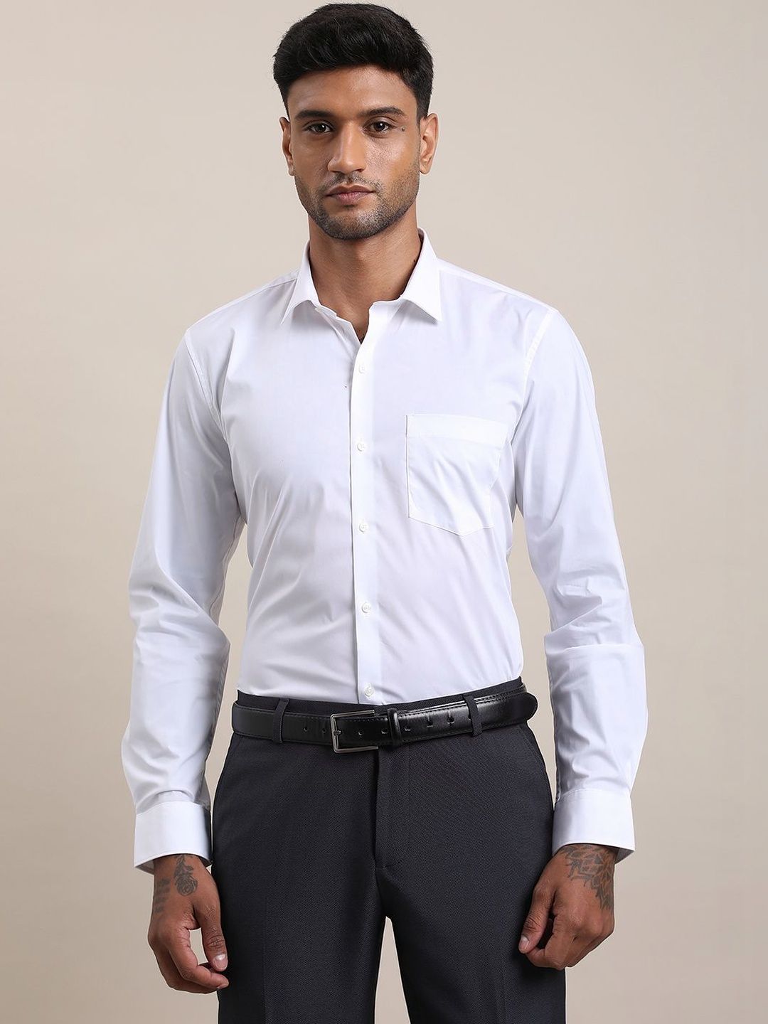 Turtle Men Standard Slim Fit Formal Shirt