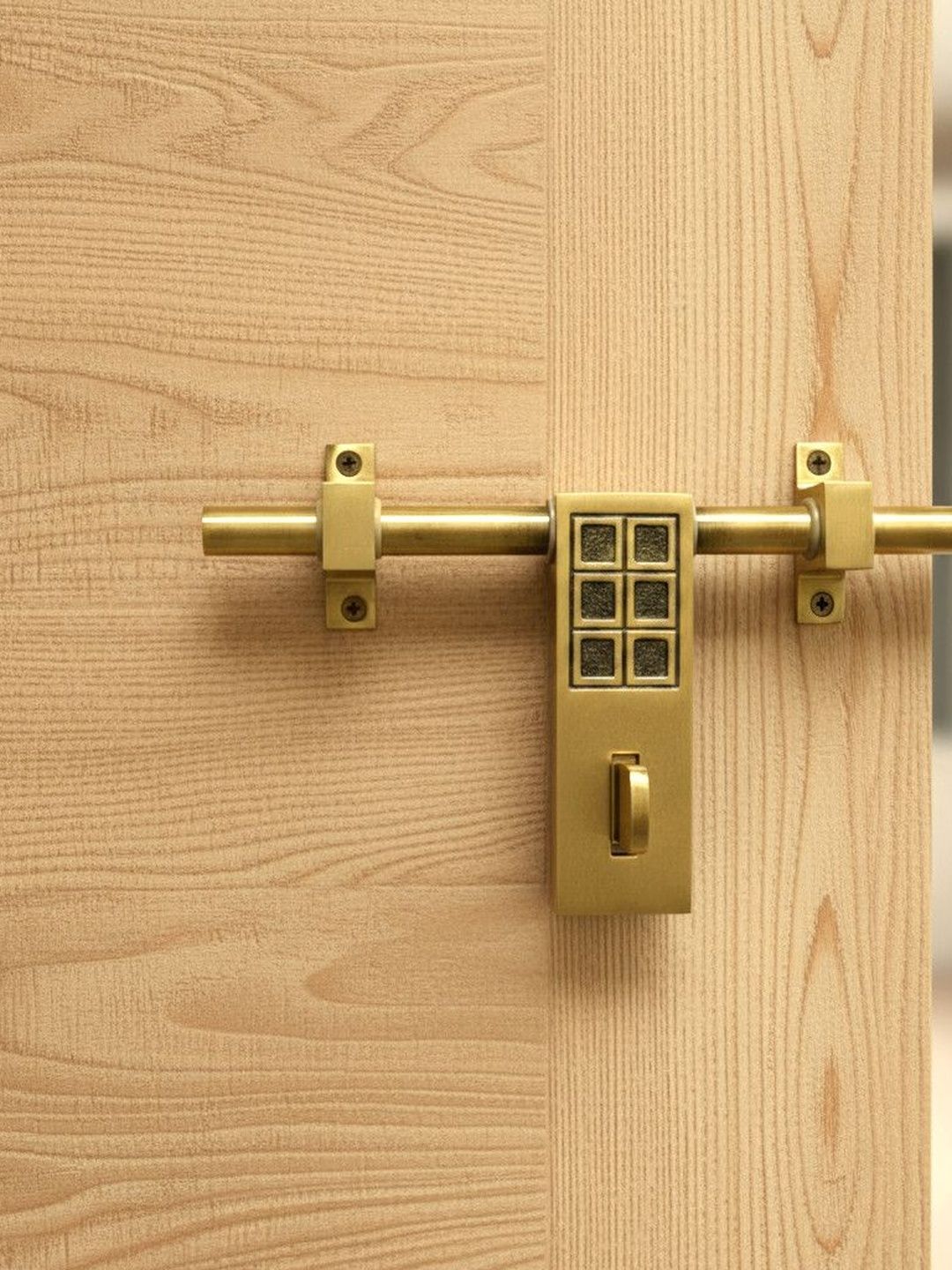 Buy GLOXY Zinc Mortise Satin Finish Door Lock Handle Set with