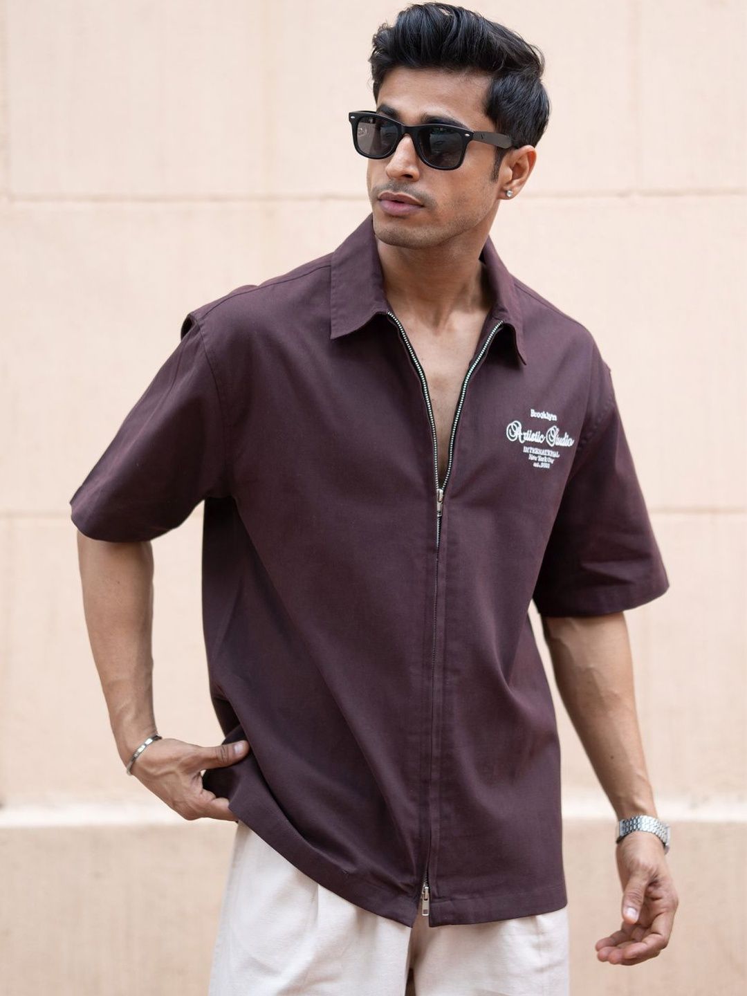 Powerlook Powerlook Men Boxy Printed Casual Shirt