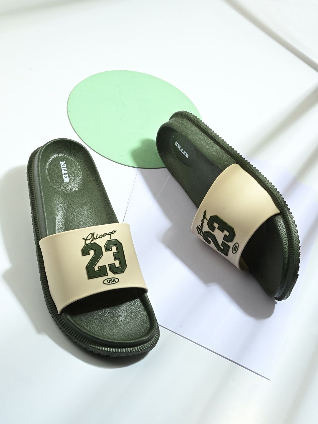 Killer Men Printed Sliders