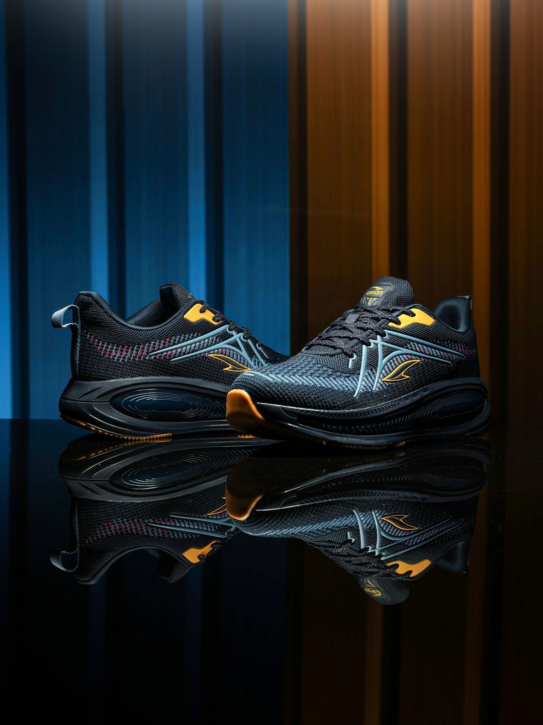ASIAN Men Mesh Running Non-Marking Shoes