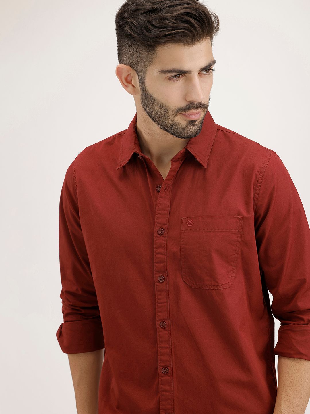 WROGN Pure Cotton Casual Shirt