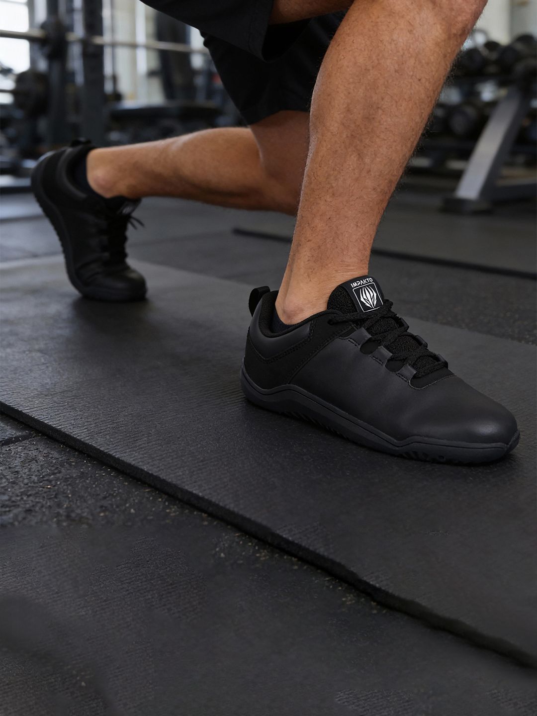 IMPAKTO Men CoreStep Barefoot Shoes For Training & Running Non Marking Sole & Washable