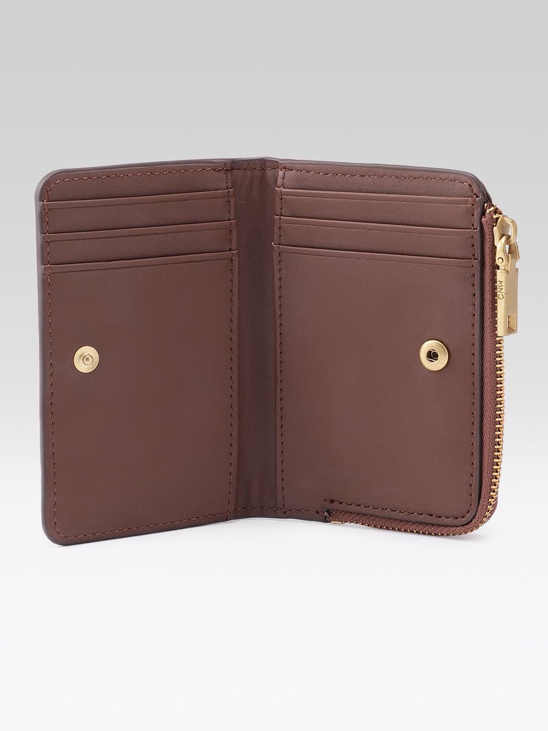 Textured Two Fold Wallet