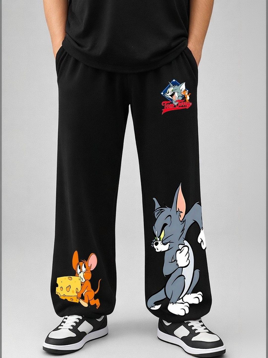 ZEN1 FASHION Men Regular Fit Cartoon Print Track Pants
