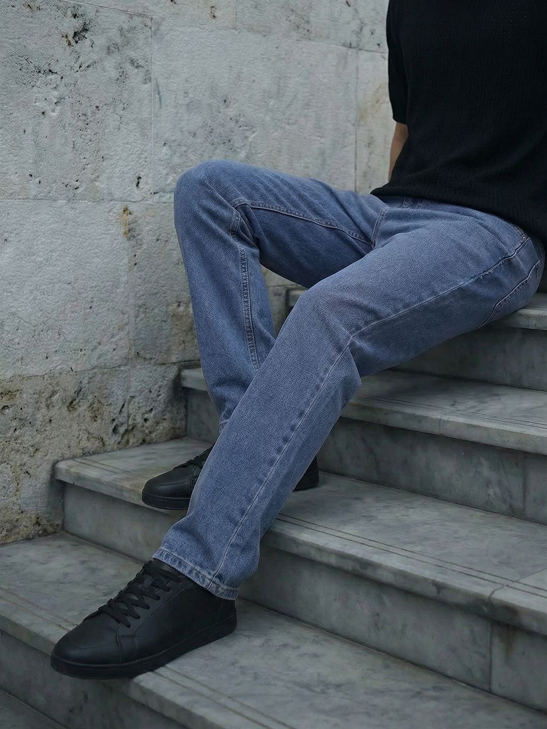 The Roadster Life Co. Men Mid-Rise Stretchable Regular Fit Jeans