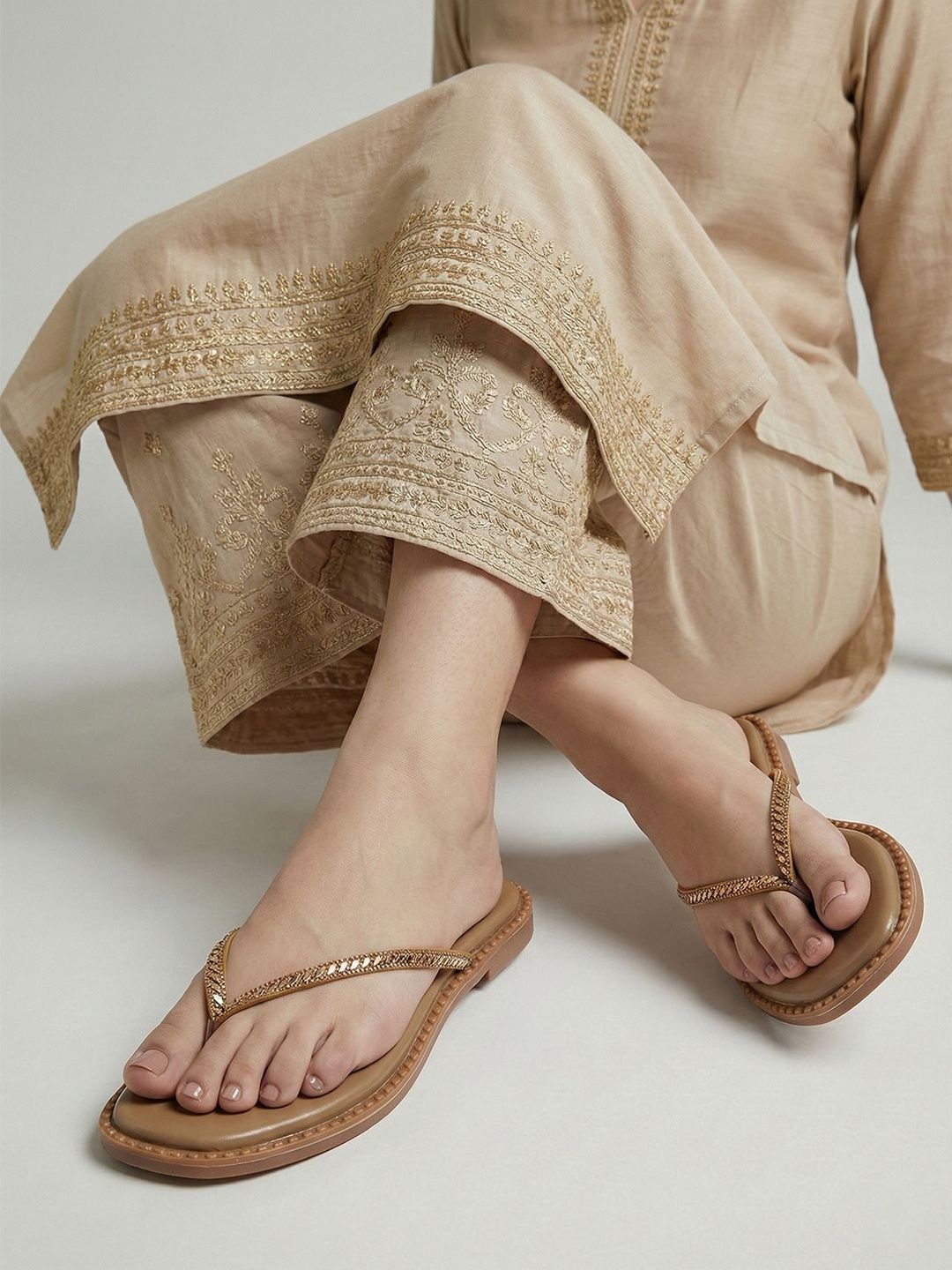 Denill Women T-Strap Flats