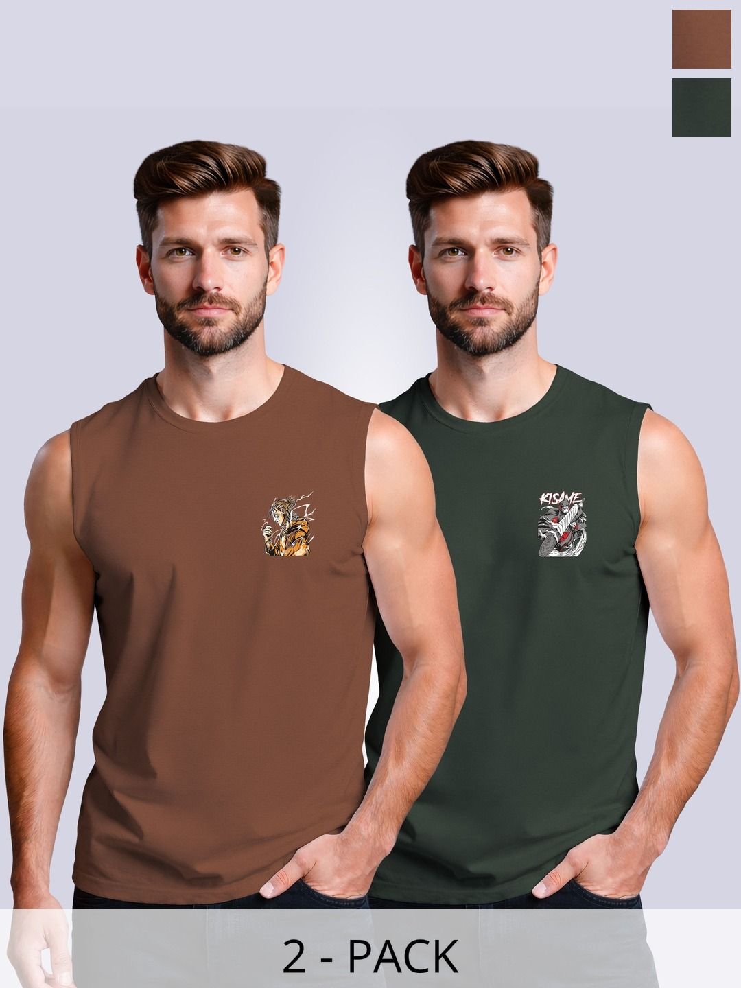 I&D Men 2 Printed T-shirt