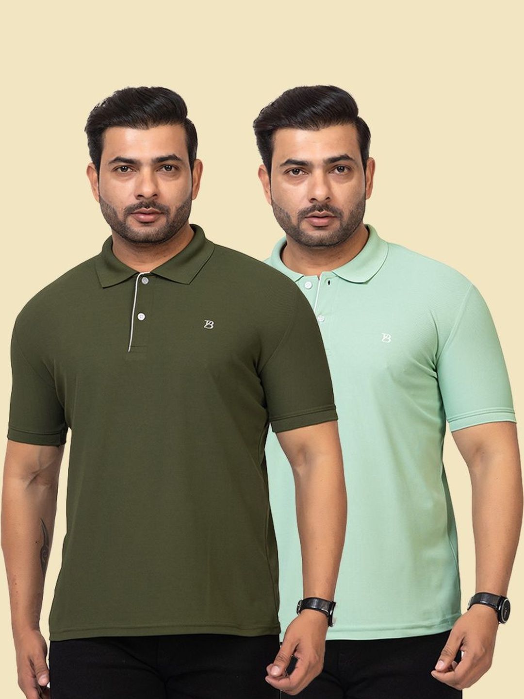 GEE 5 Men Polo Collar T-shirt