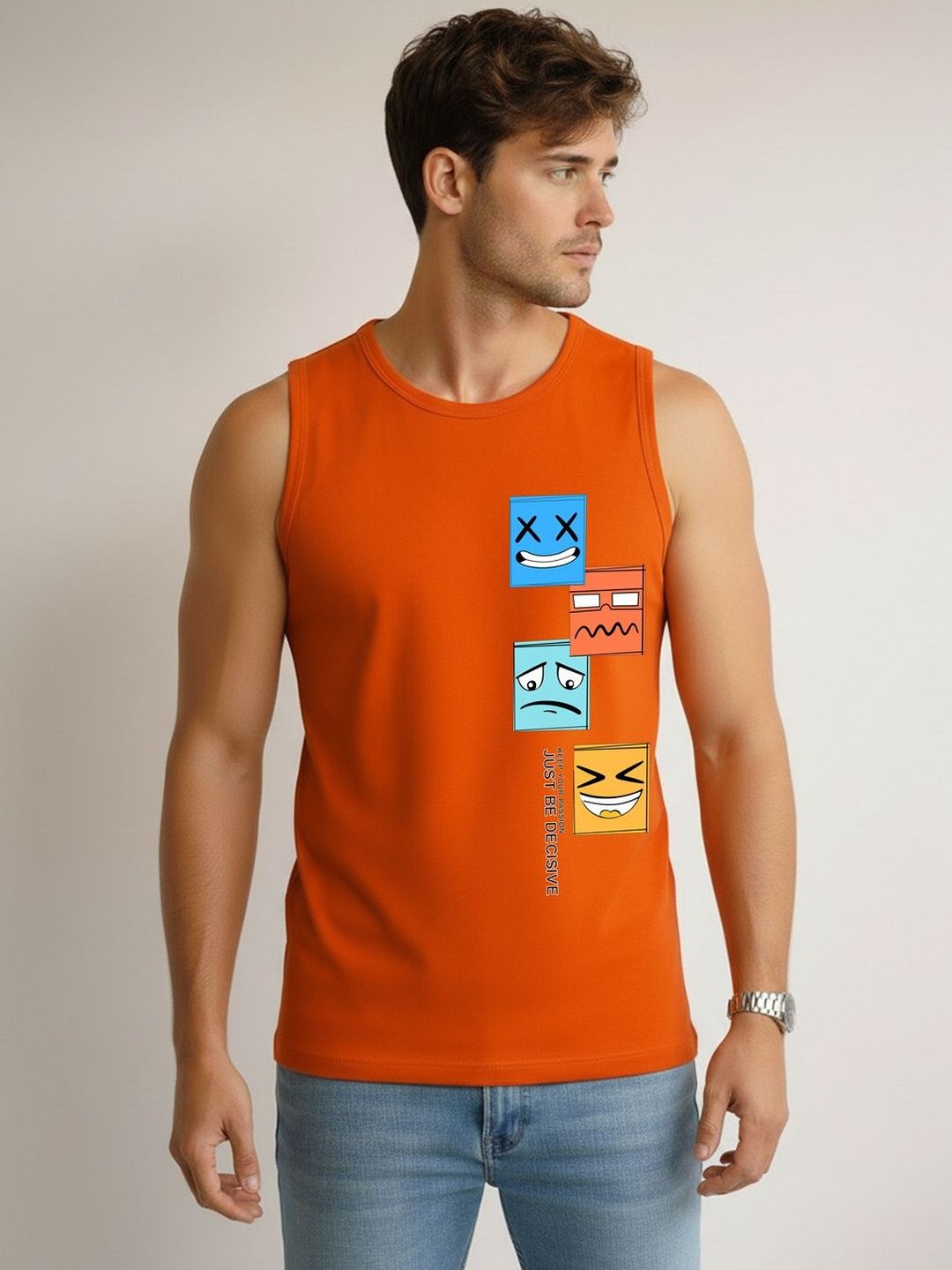 TEEFOX Printed Assorted Cotton Tank