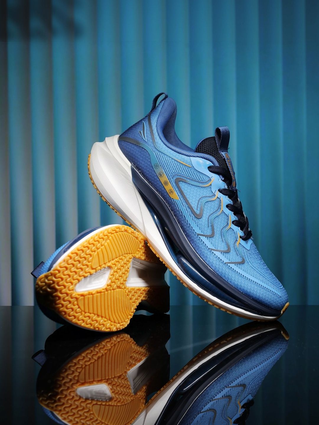 ASIAN Men Mesh Running Non-Marking Shoes