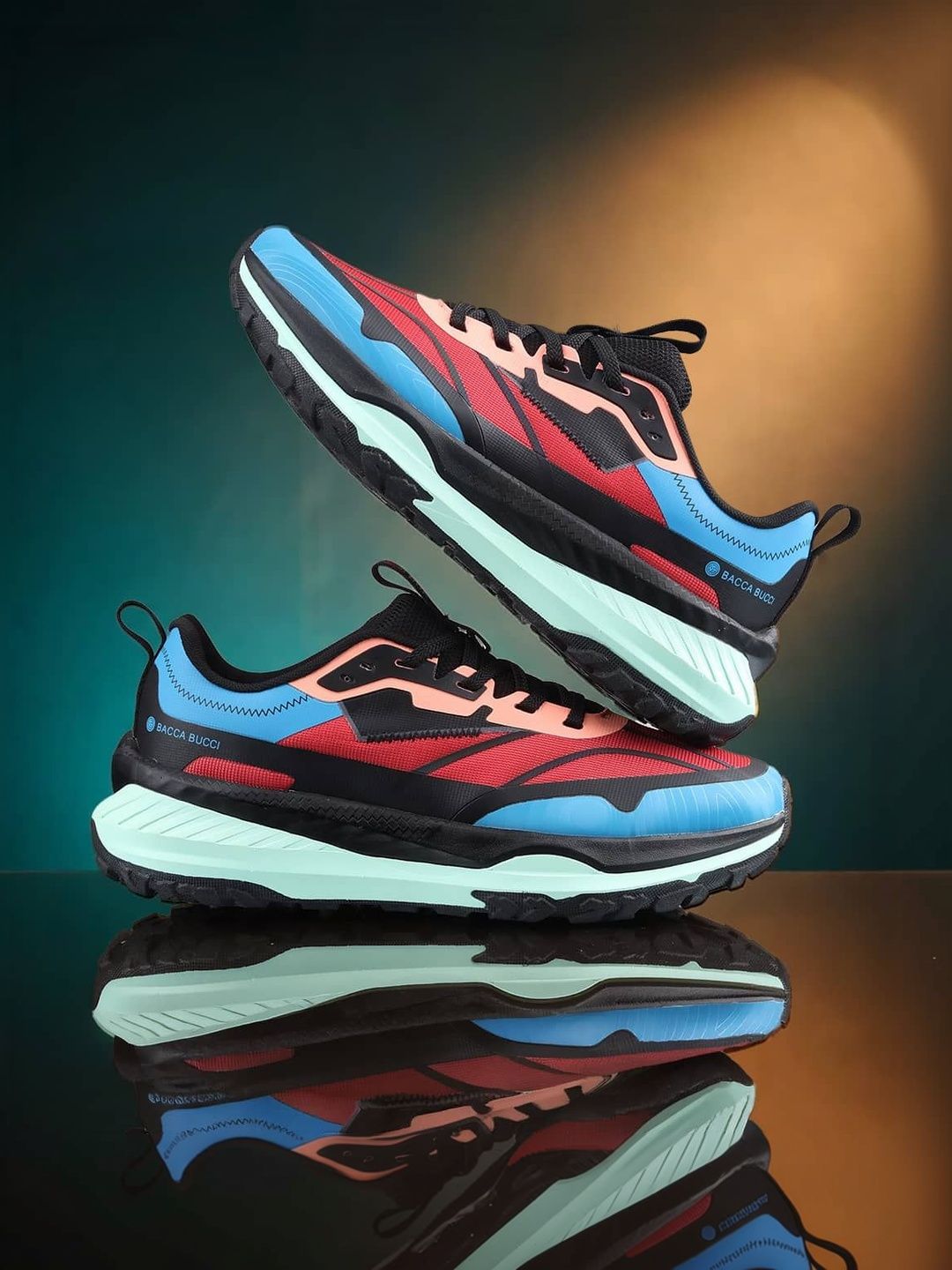 bacca bucci Men Mesh Running Shoes