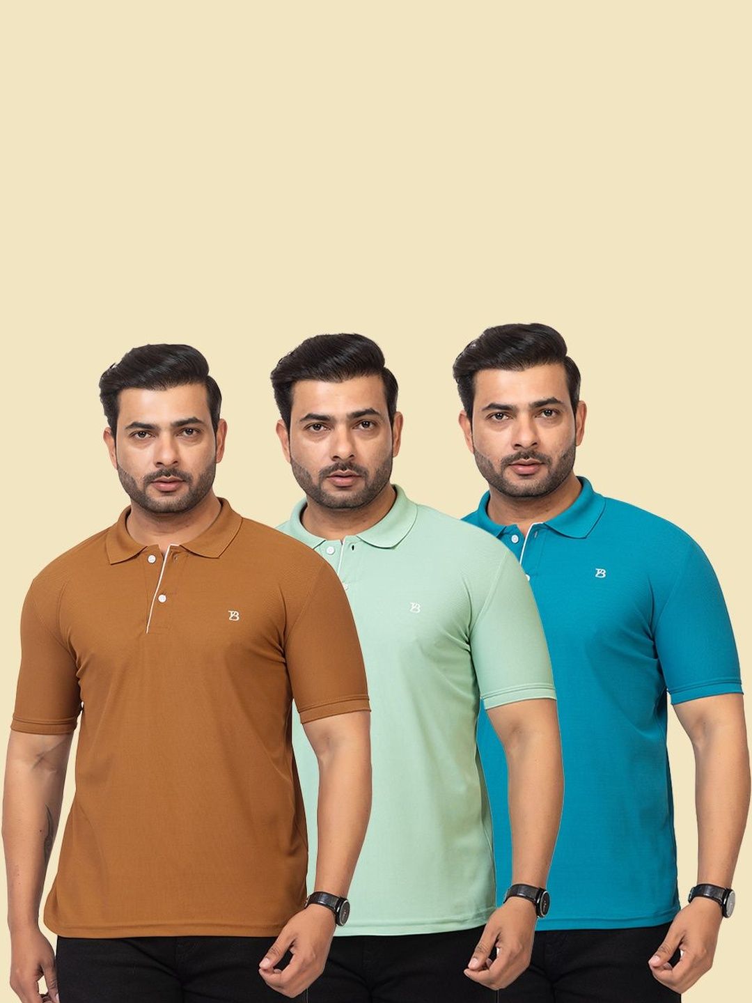 GEE 5 Men Polo Collar T-shirt