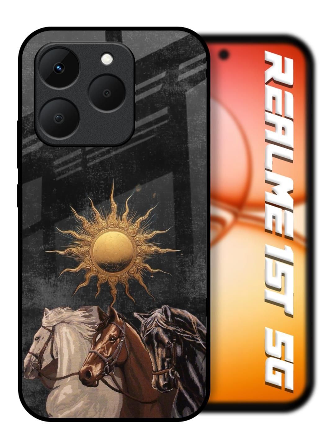 QRIOH Conversational Printed Realme 15T 5G Back Case Mobile Accessories