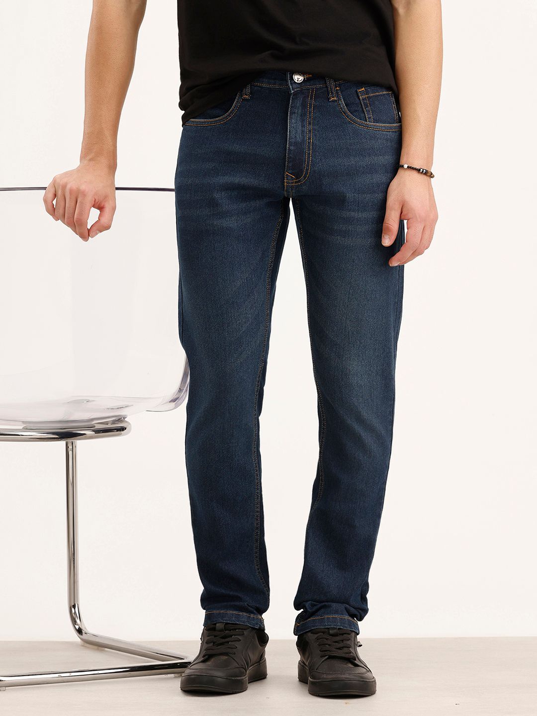 WROGN Men Slim Fit Stretchable Jeans
