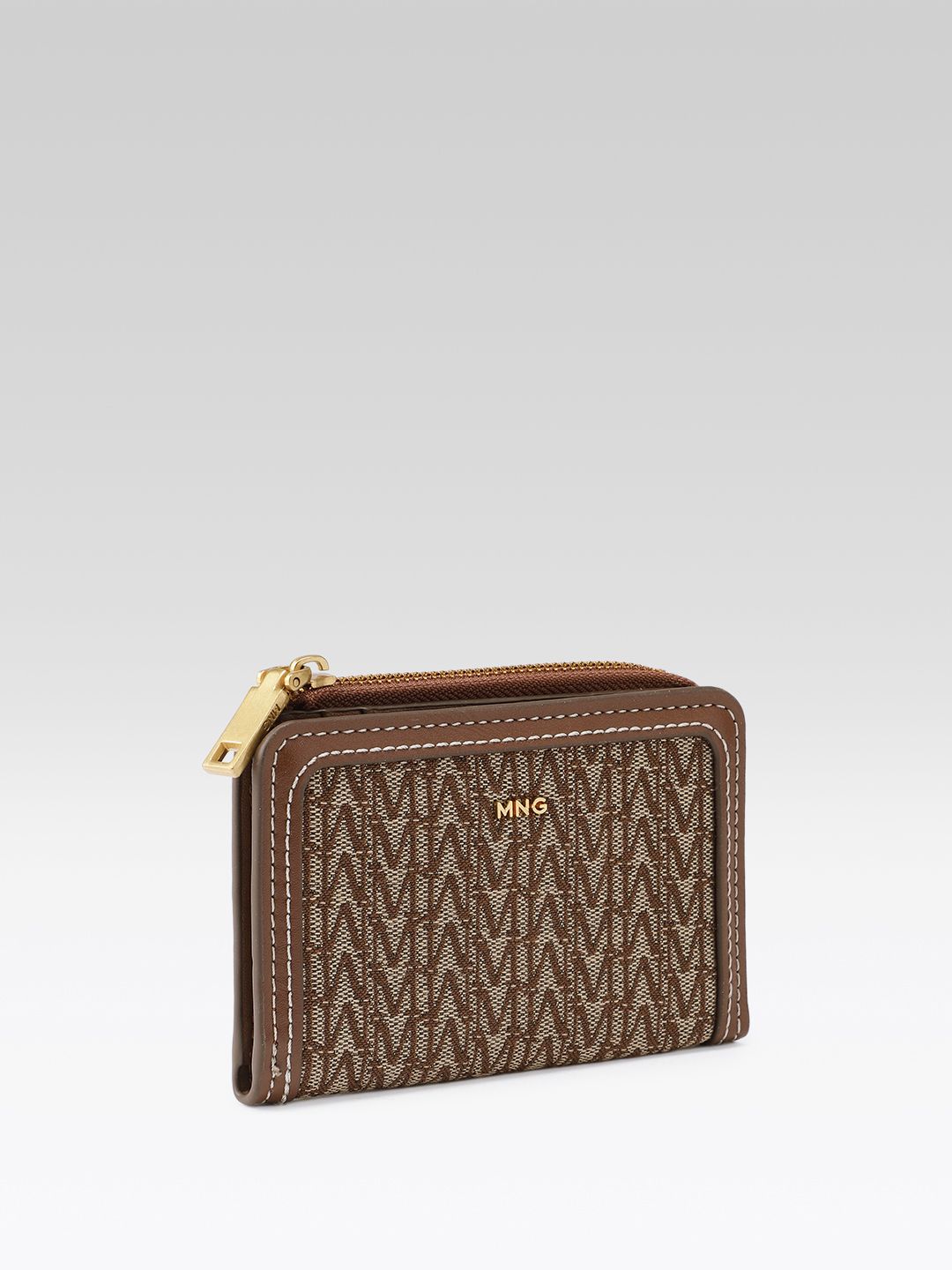 Textured Two Fold Wallet