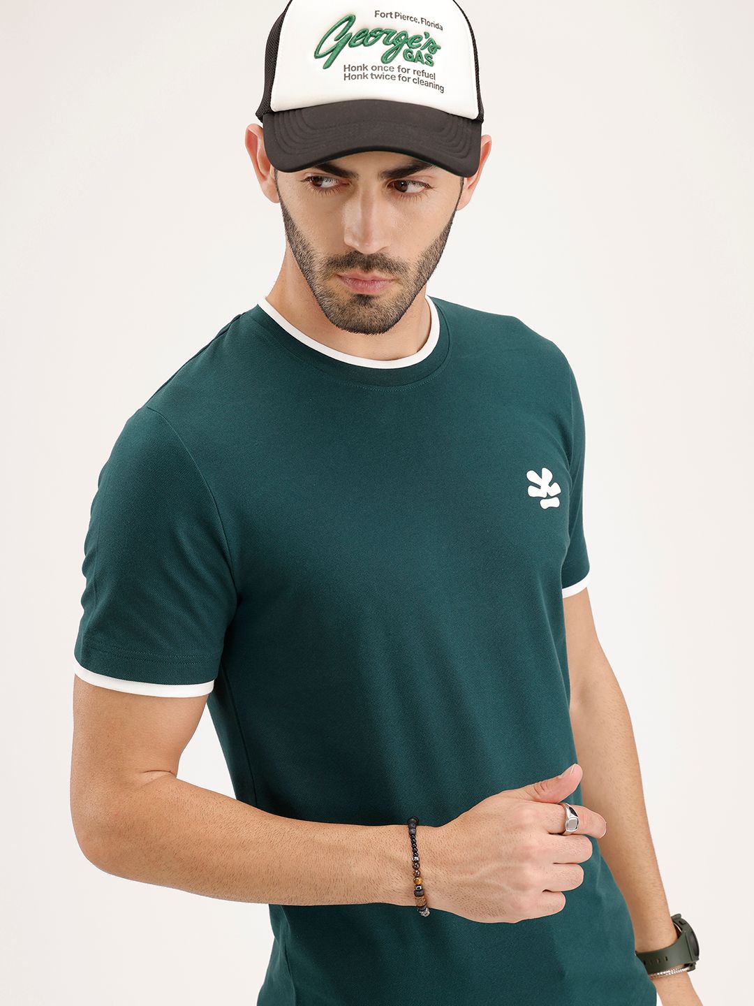 WROGN Round Neck Knitted T-shirt