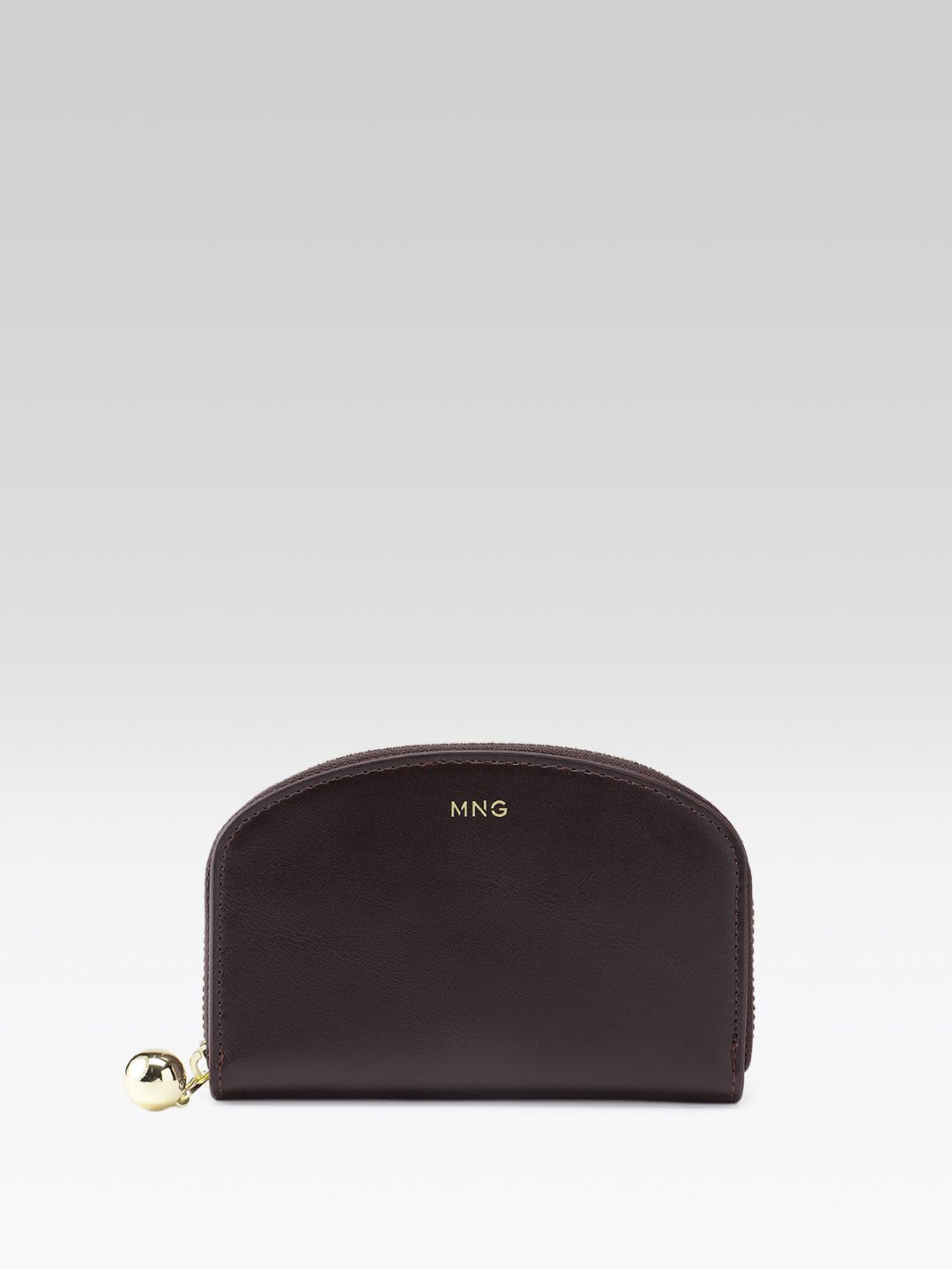 Textured Zip Around Wallet
