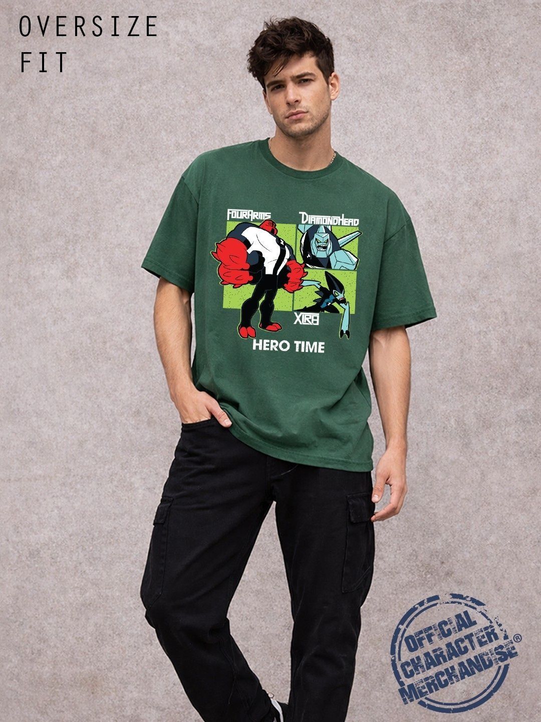 Kook N Keech X Minute Mirth Men Ben 10 Printed T-shirt