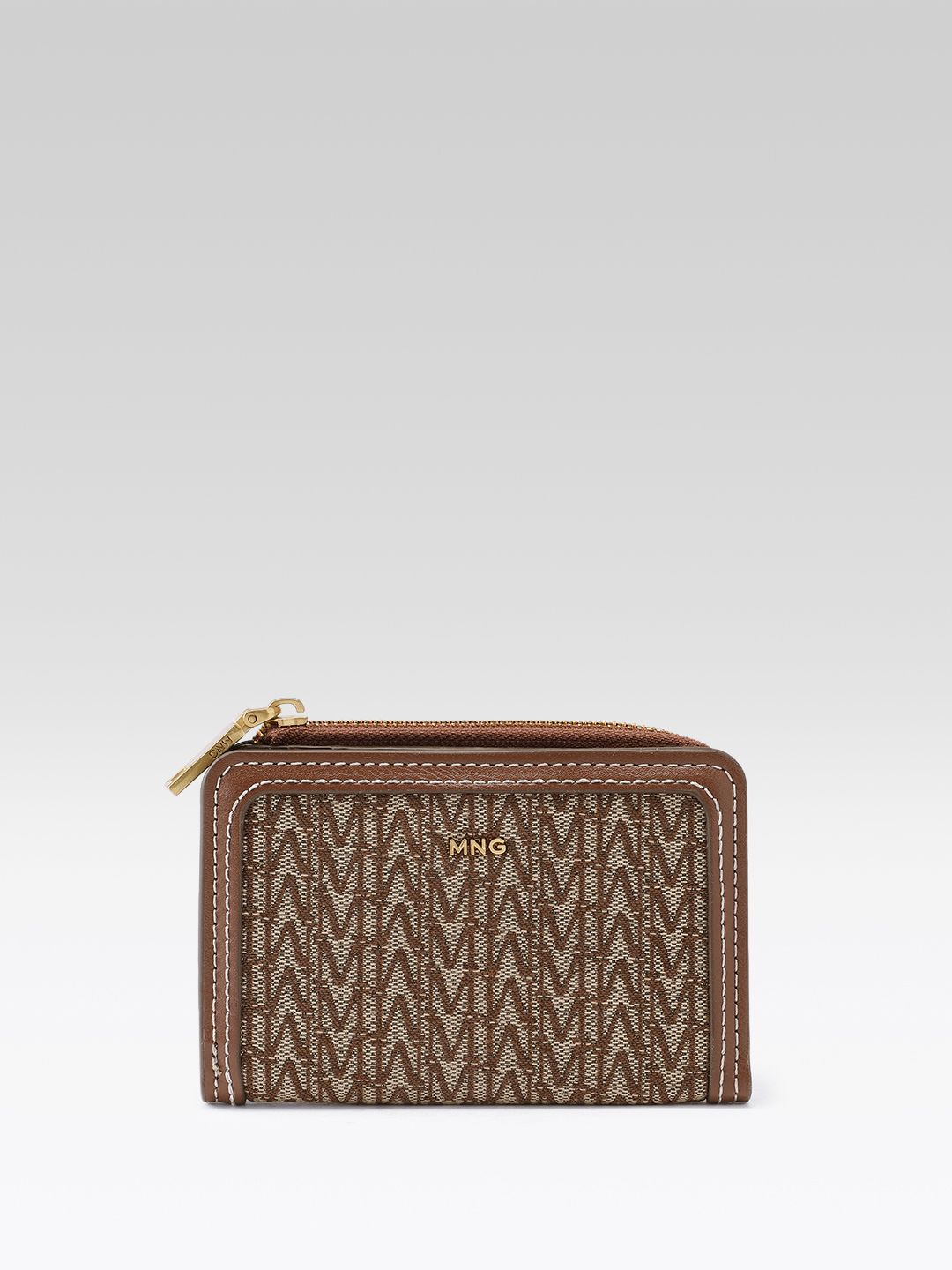 Textured Two Fold Wallet