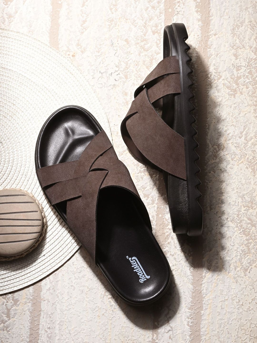 The Roadster Lifestyle Co Men Slip-On Comfort Sandals