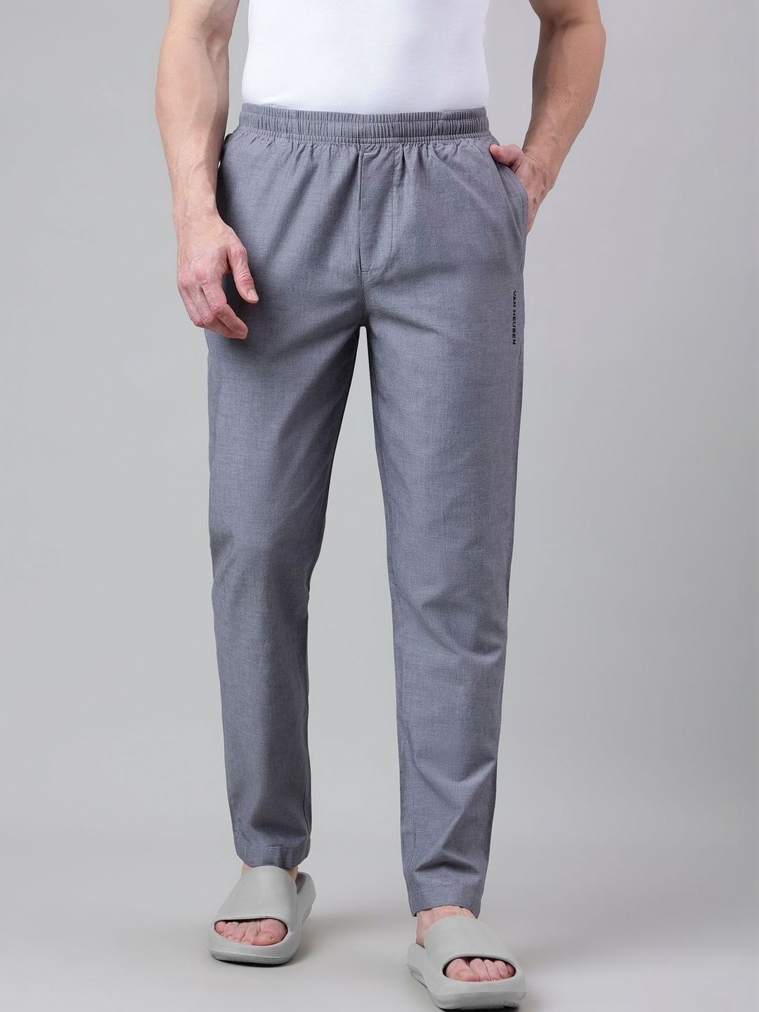 Van Heusen Innerwear Cotton Straight-Leg Lounge Pant