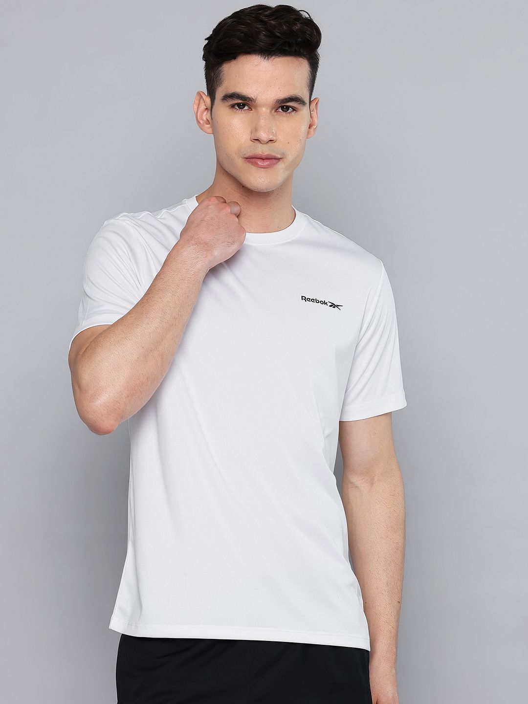 Reebok Brand Logo Printed T-shirt