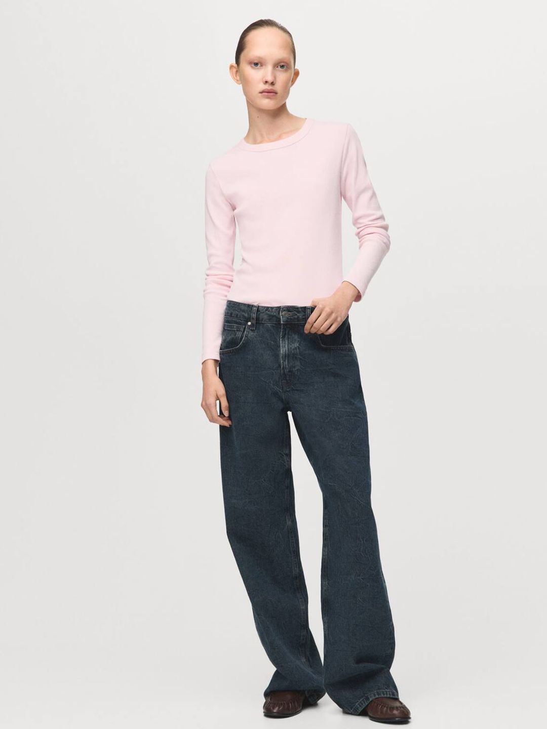 Round Neck Pure Cotton T-shirt