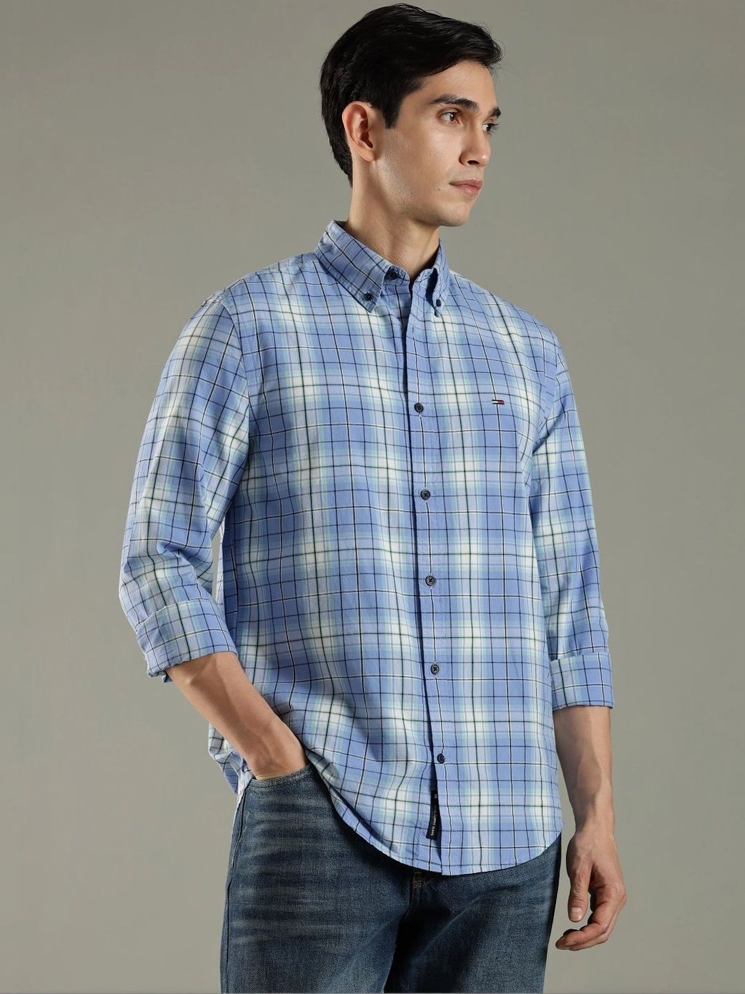 Tommy Hilfiger Tommy Hilfiger Men Checked Casual Shirt