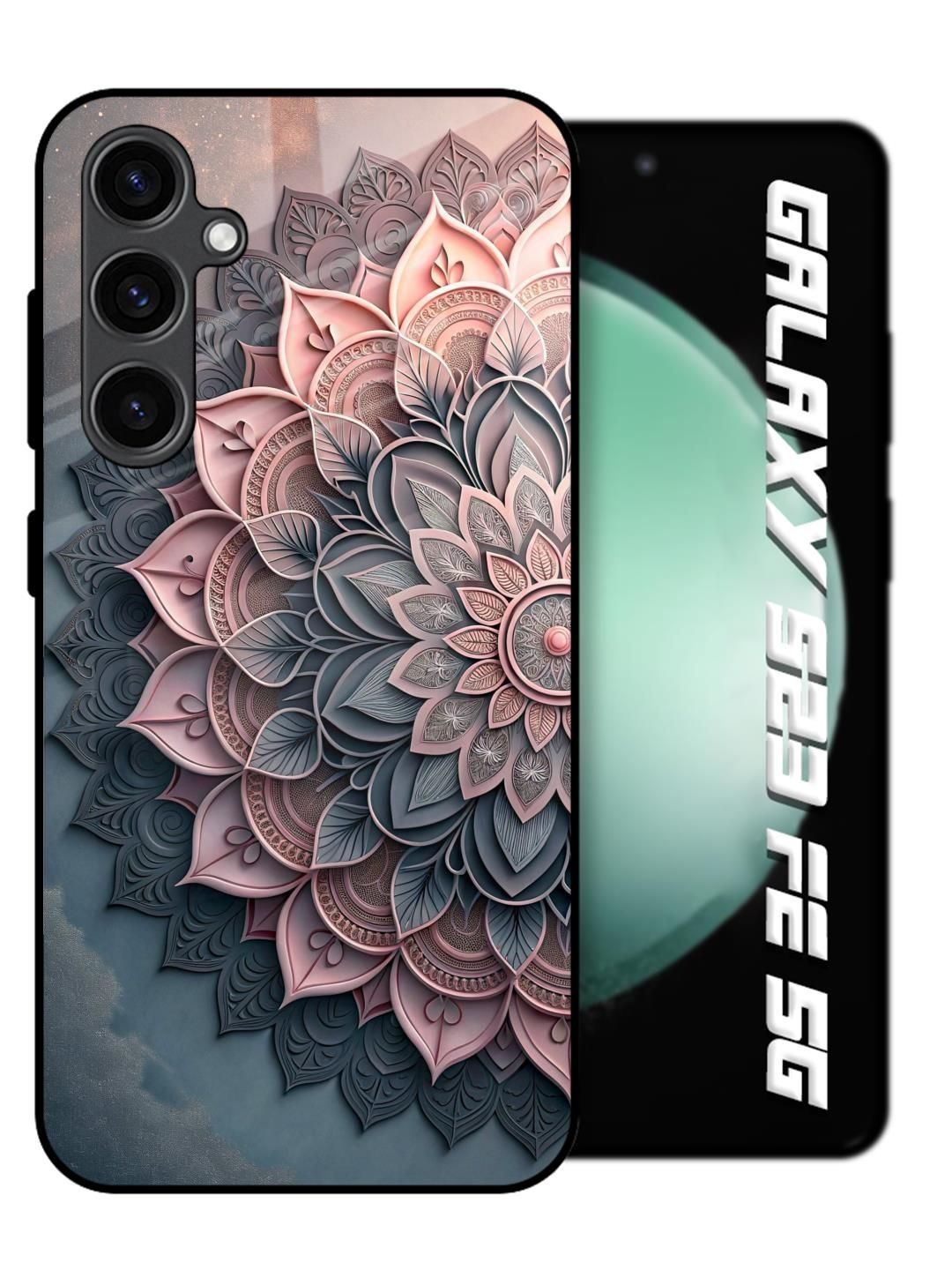 QRIOH Floral Printed Samsung Galaxy S23 FE 5G Back Case Mobile Accessories
