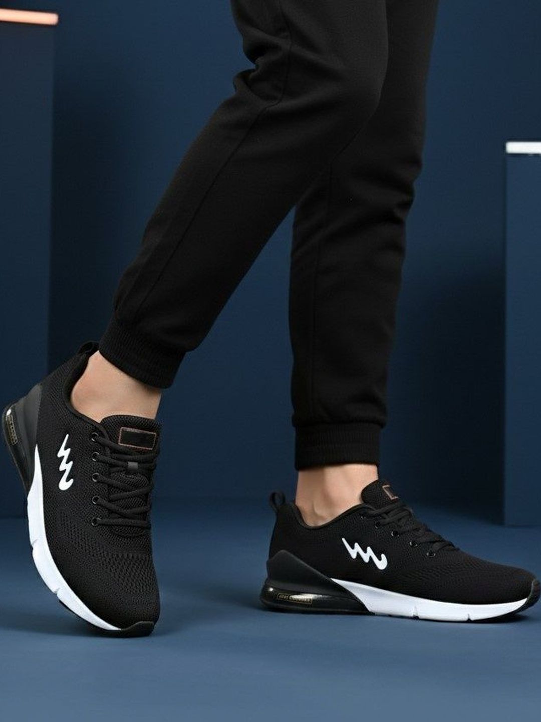 WILD LEOPARD Men Mesh Running Non-Marking Shoes