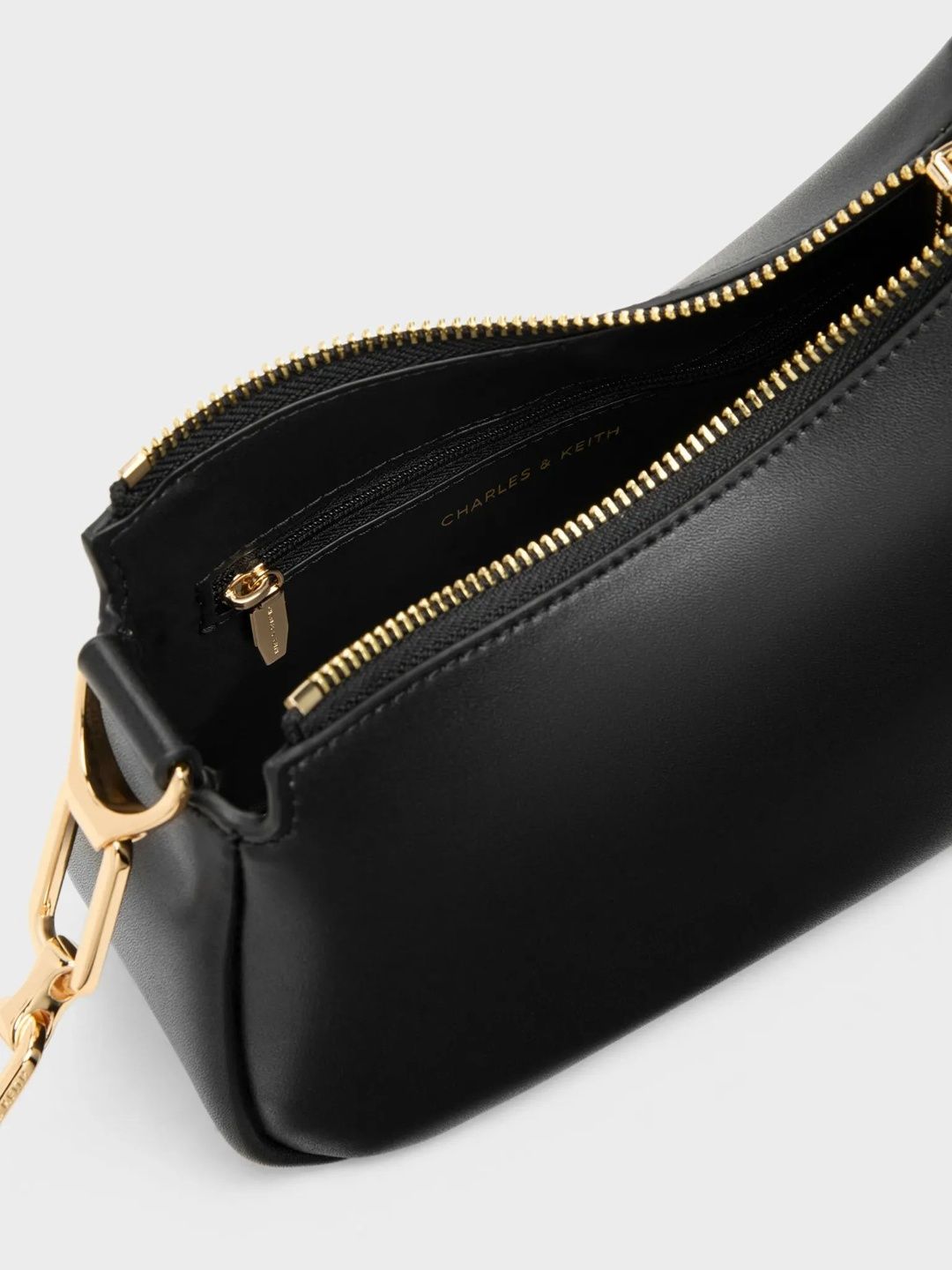Mini Agatha Chain-Accent Shoulder Bag