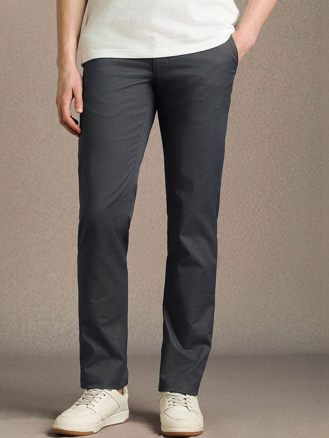 Louis Philippe Sport Louis Philippe Sport Men Slim Fit Trousers