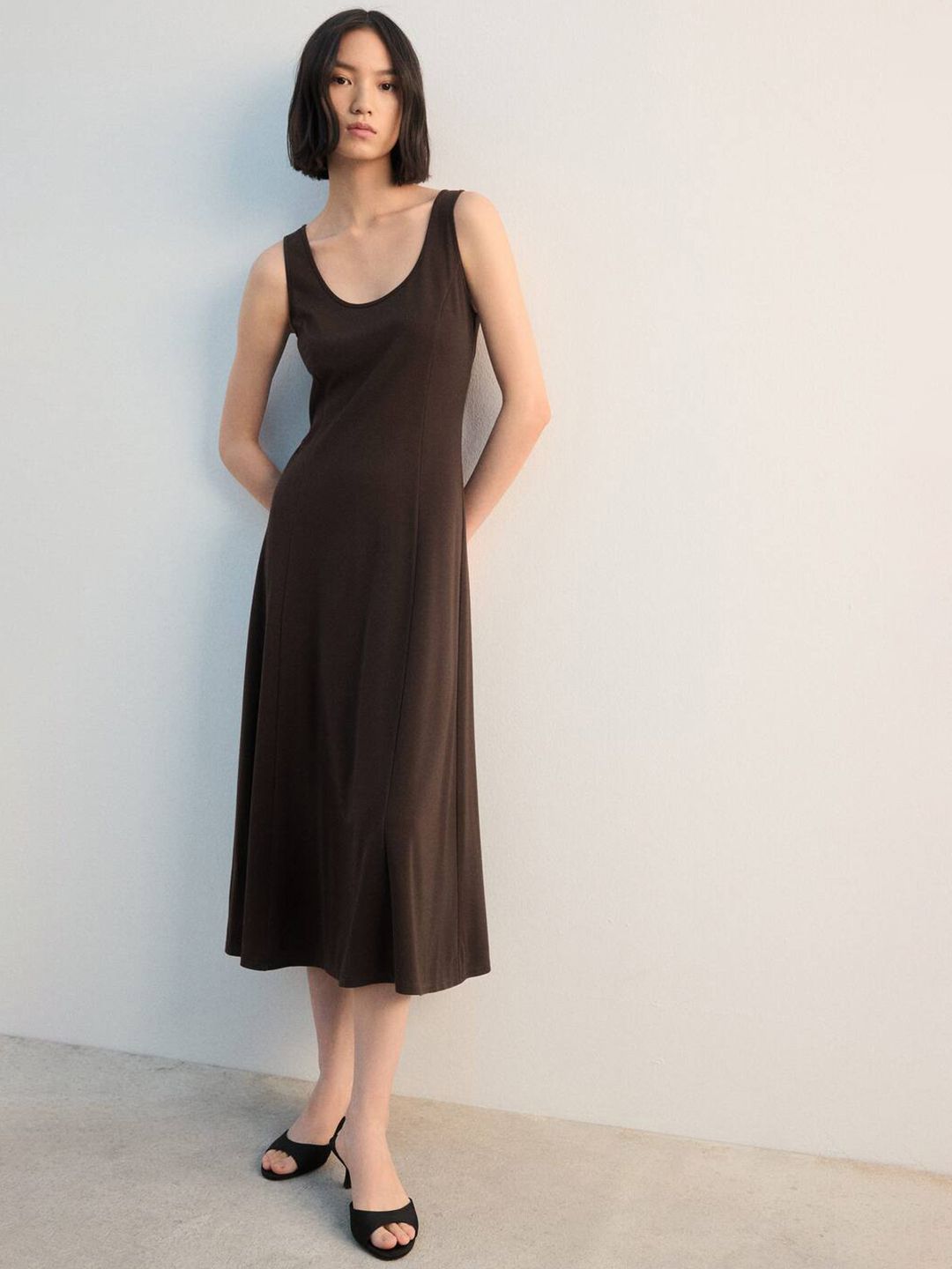 Fit & Flare Midi Dress