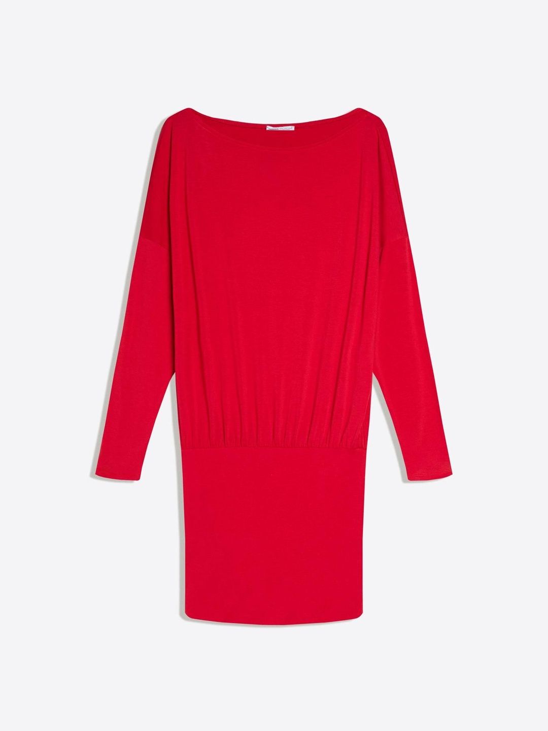 Long sleeve fitted skirt mini dress