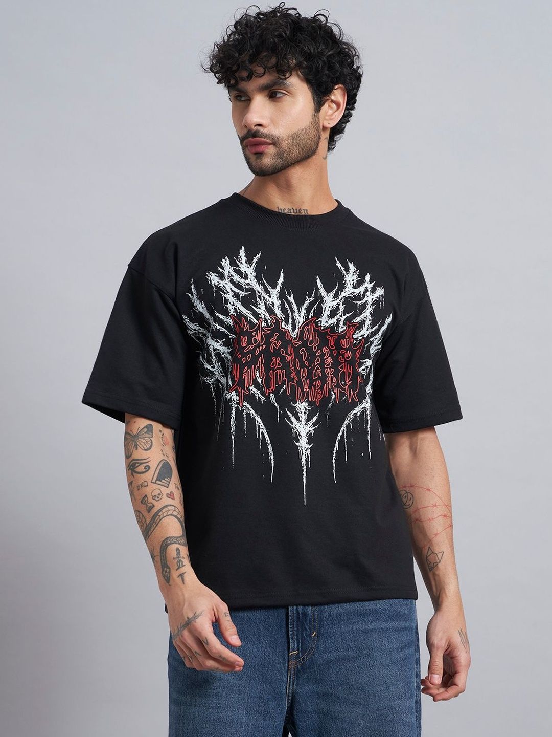 zentik Men Printed T-shirt