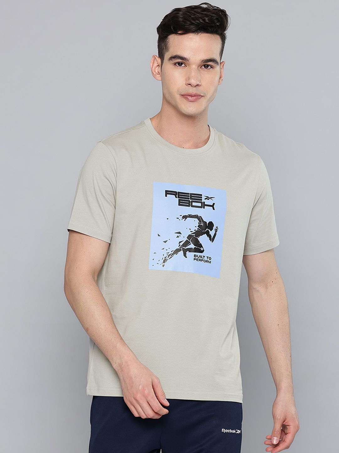Reebok Typography Printed T-shirt