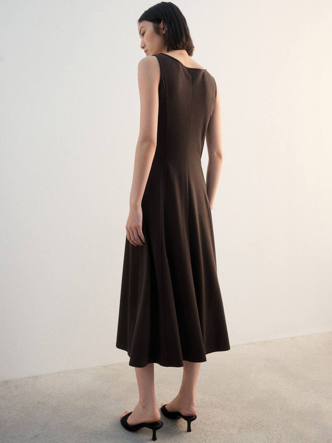 Fit & Flare Midi Dress