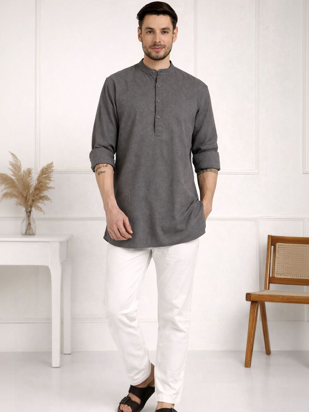 HERE&NOW Men Kurta