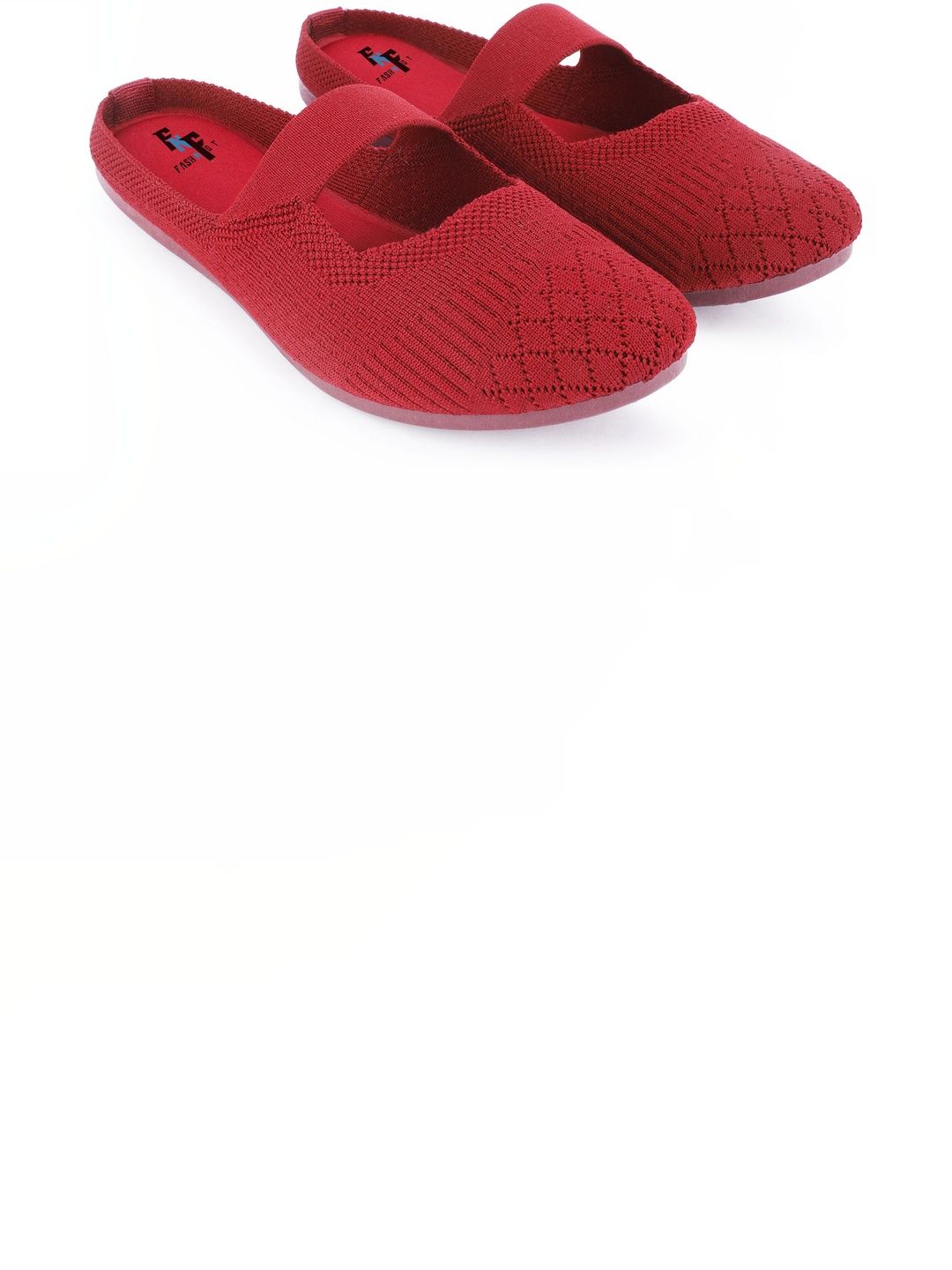 FASH N FOOT Women Textured Mules