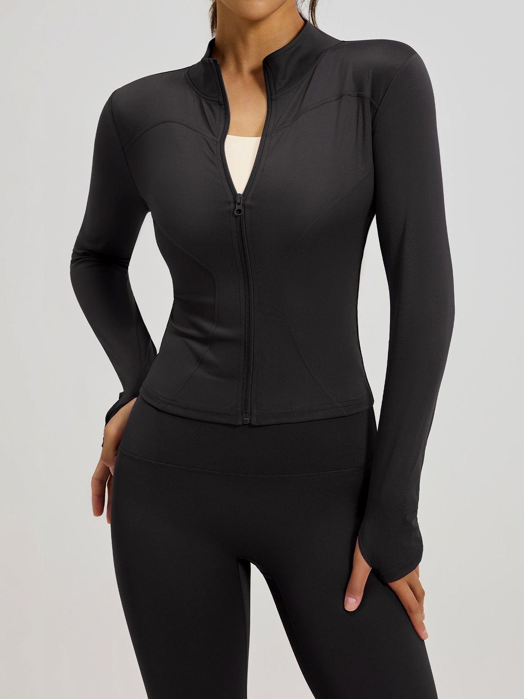 StyleCast x Revolte StyleCast x Revolte Women Lightweight Training or Gym Sporty Jacket