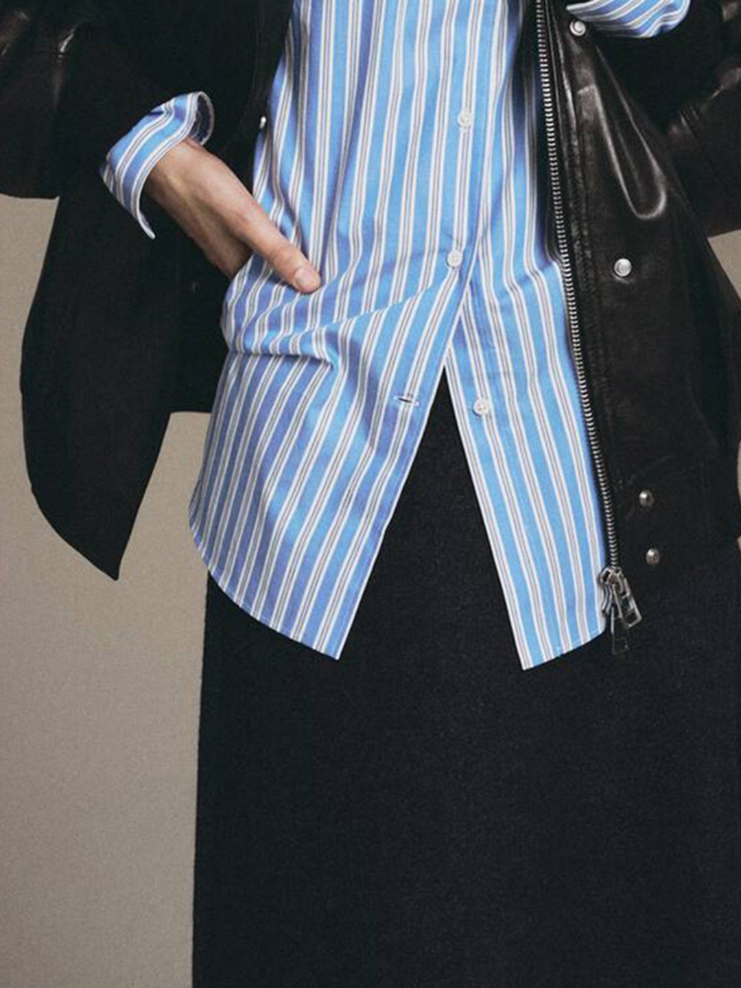 Midi A-Line Skirt
