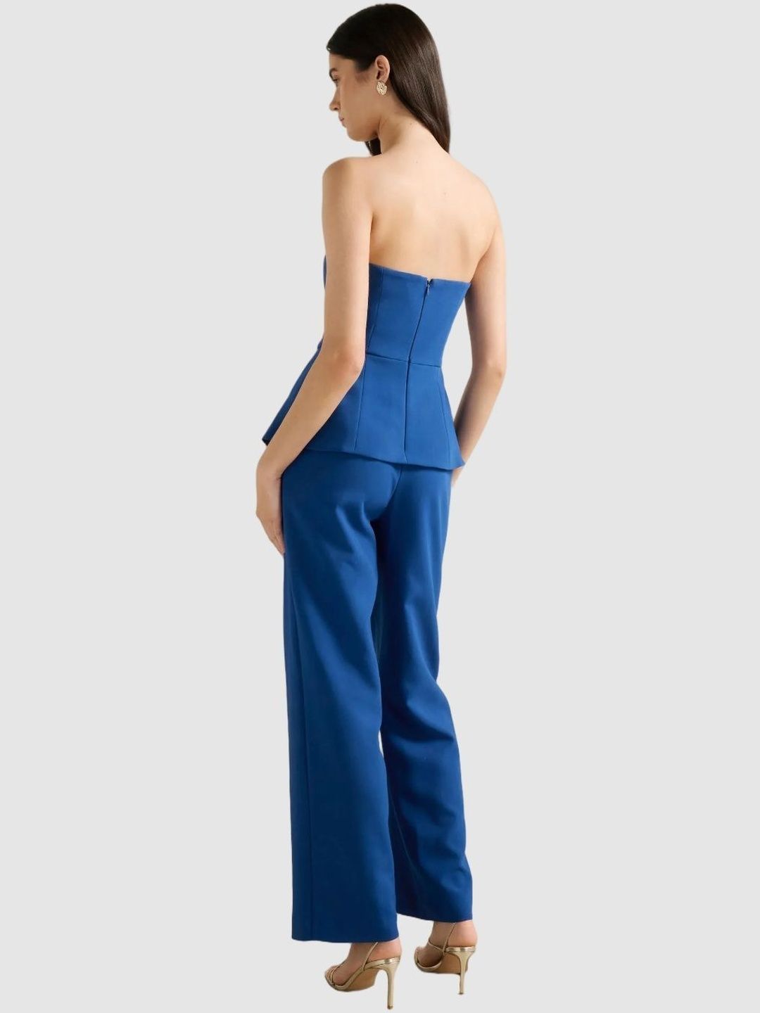 Off-Shoulder Basic Jumpsuit