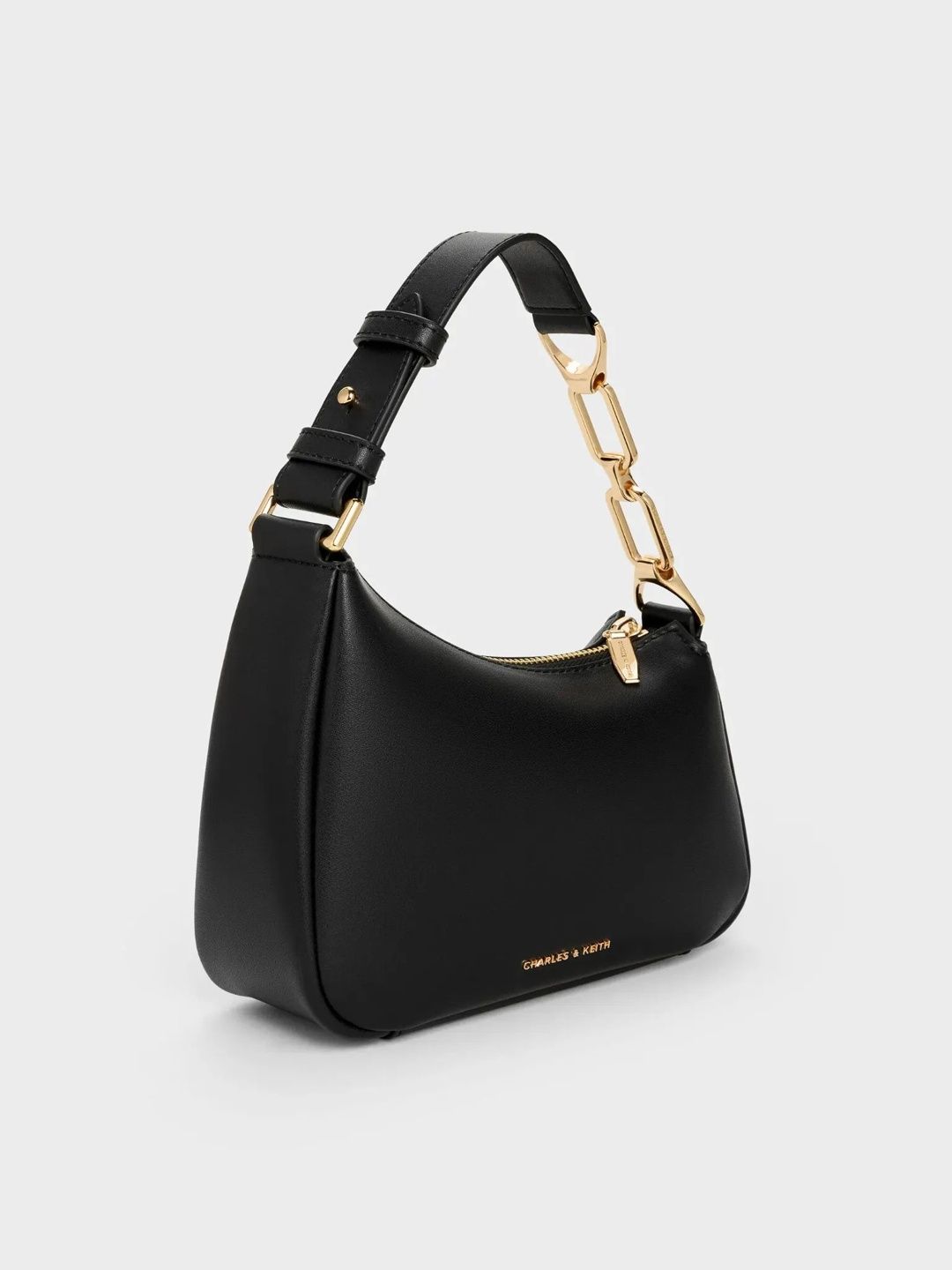 Mini Agatha Chain-Accent Shoulder Bag